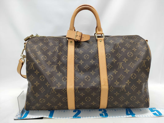 LOUIS VUITTON Monogram M41418 Keepall Bandouliere 45 Boston Bag