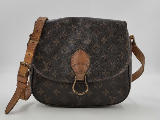 LOUIS VUITTON Monogram Saint-Cloud Shoulder Bag