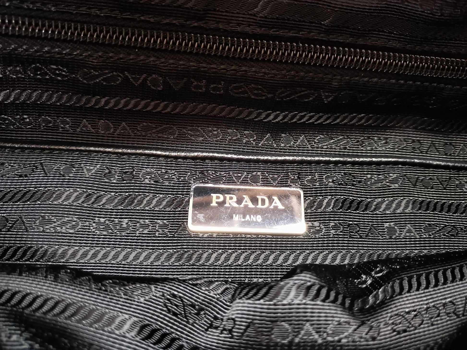 PRADA nylon handbag