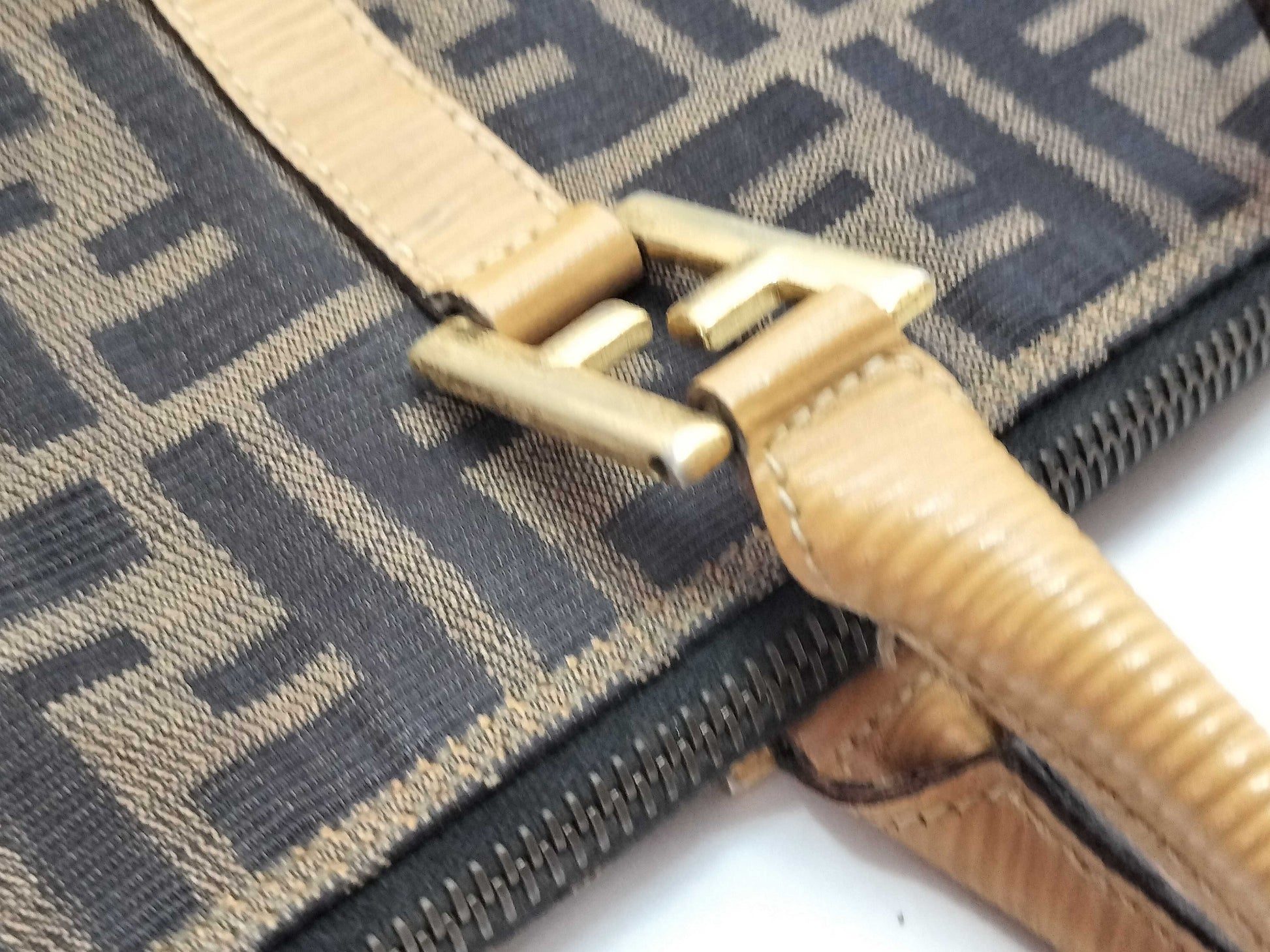 FENDI Zucca pattern SAS handbag tote bag