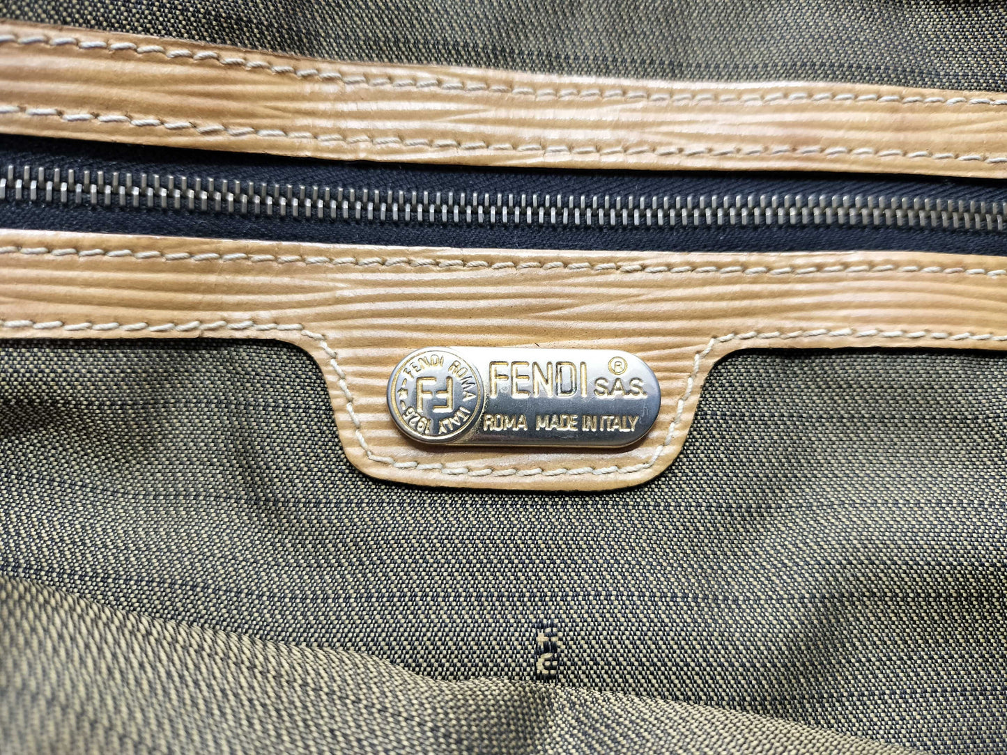 FENDI Zucca pattern SAS handbag tote bag