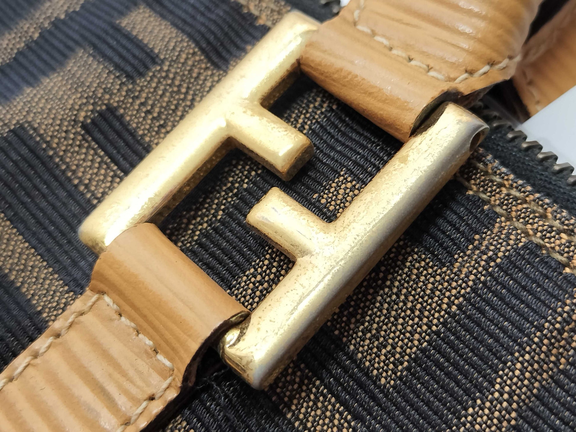 FENDI Zucca pattern SAS handbag tote bag