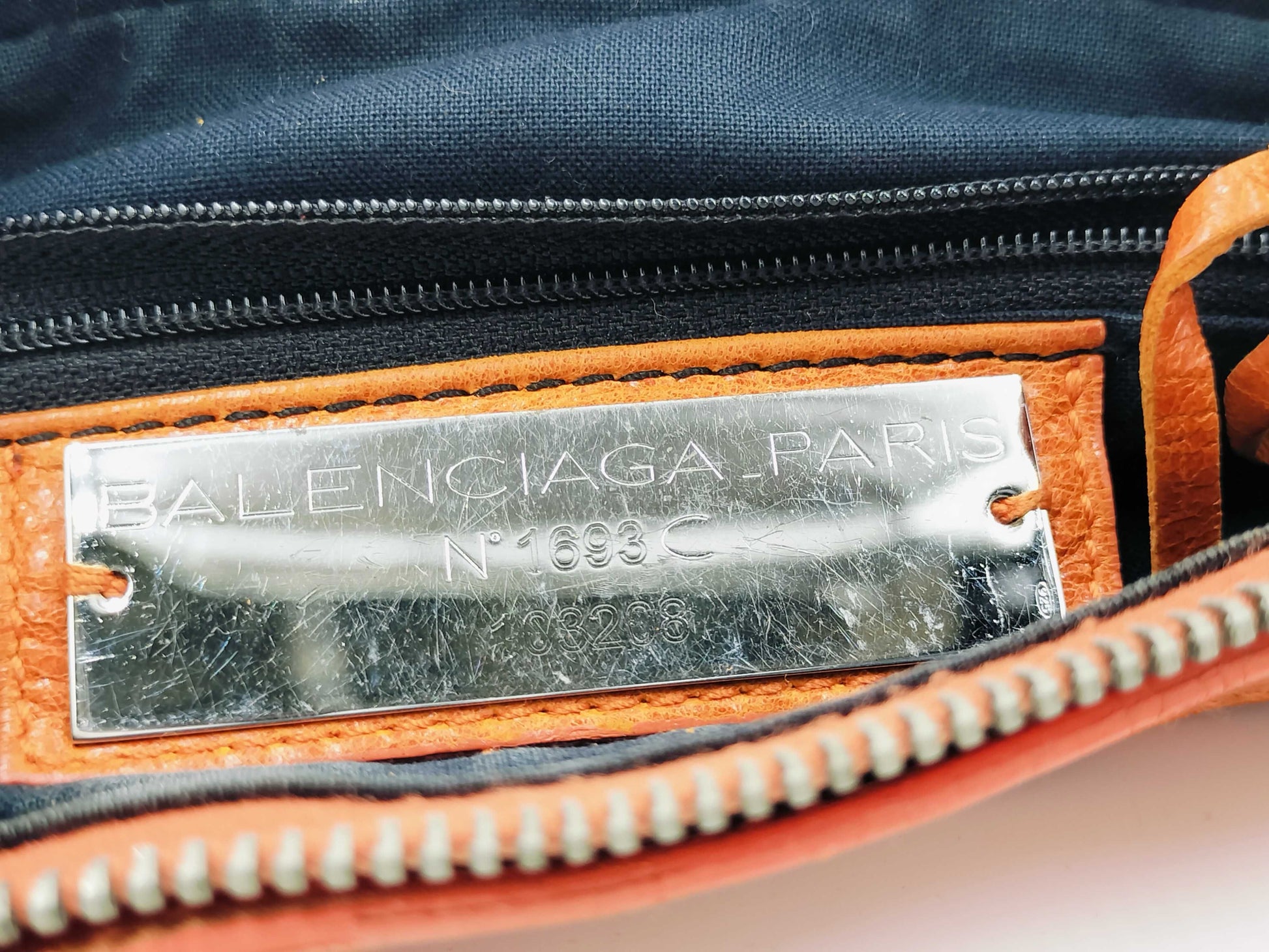 BALENCIAGA The Giant City The First 103208 Tote Bag, Handleless, Junk Tote Bag