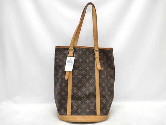 LOUIS VUITTON Monogram Bucket GM Tote Bag