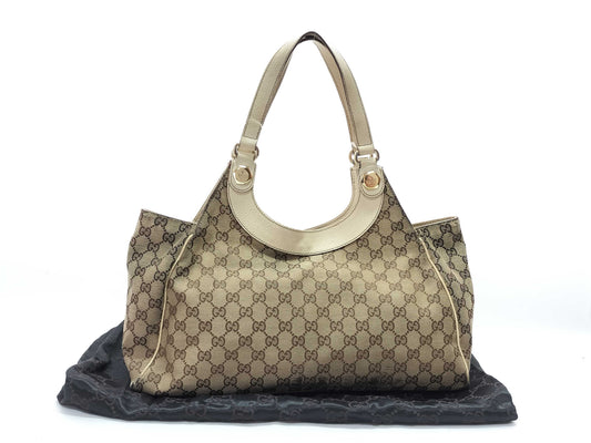 GUCCI GG Canvas 154981 Tote Bag