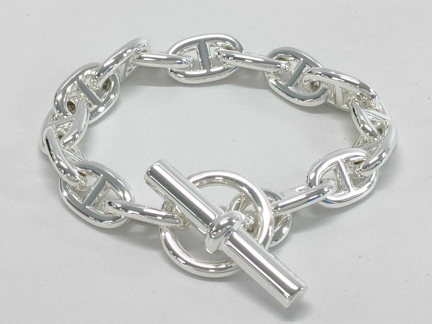 HERMES Chaine d'Ancre MM 15-link bracelet/bangle