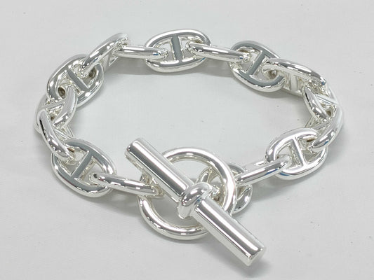 HERMES Chaine d'Ancre MM 15-link bracelet/bangle