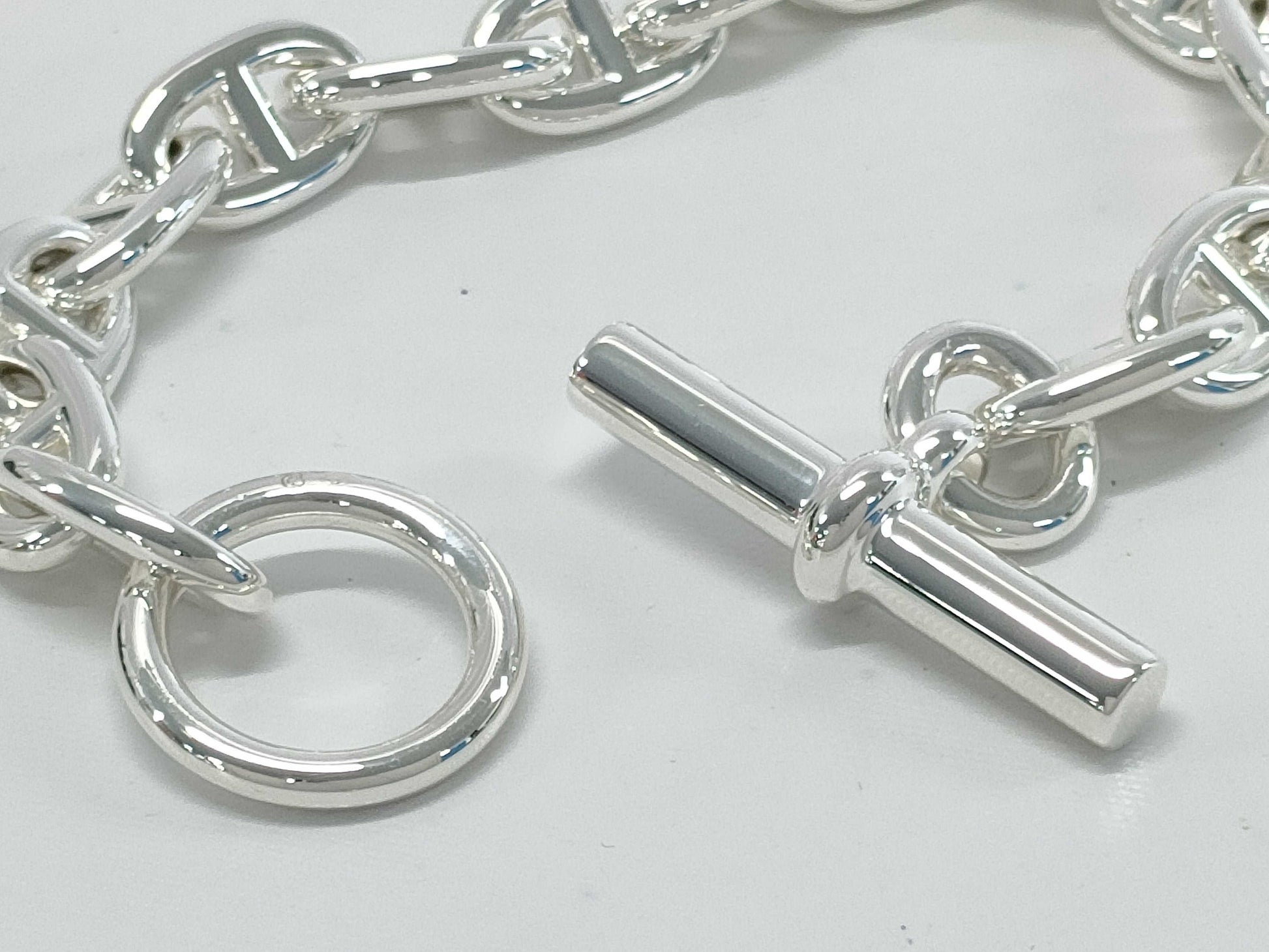 HERMES Chaine d'Ancre MM 15-link bracelet/bangle
