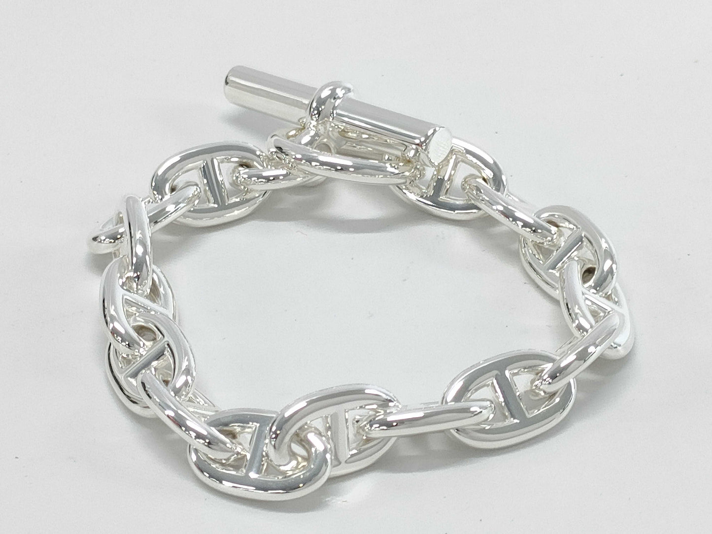 HERMES Chaine d'Ancre MM 15-link bracelet/bangle