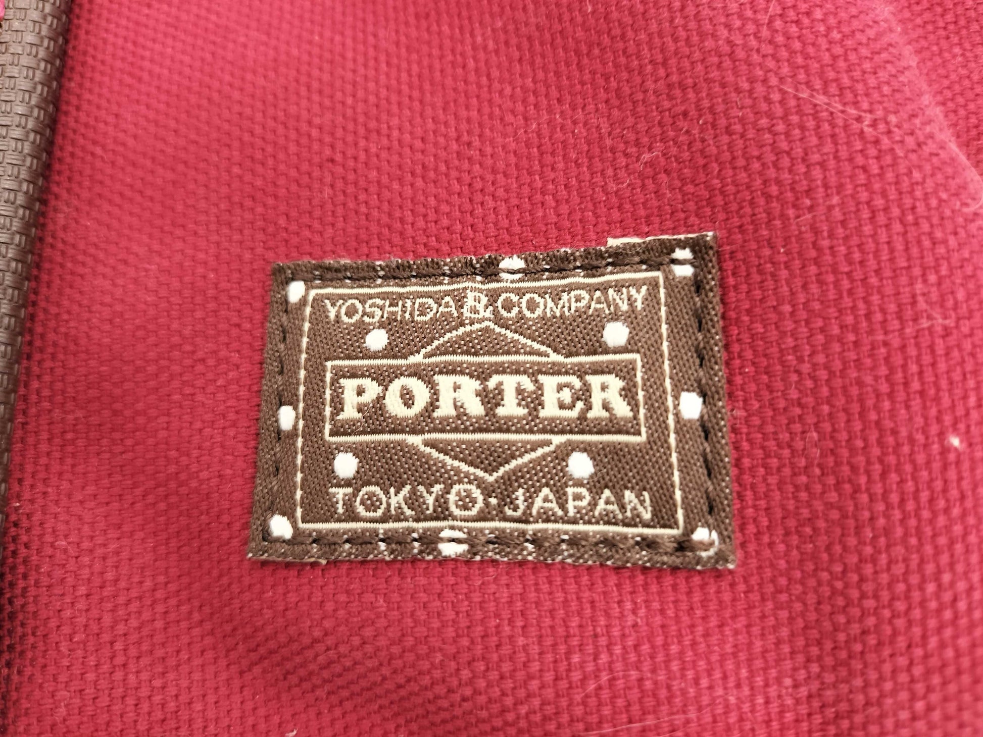 PORTER PORTER Canvas Tote Bag