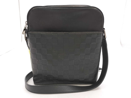 LOUIS VUITTON Damier Damier Infini Pochette District N23355 Shoulder Bag