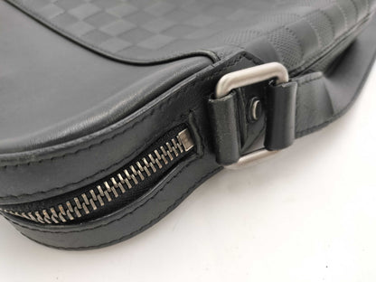 LOUIS VUITTON Damier Damier Infini Pochette District N23355 Shoulder Bag