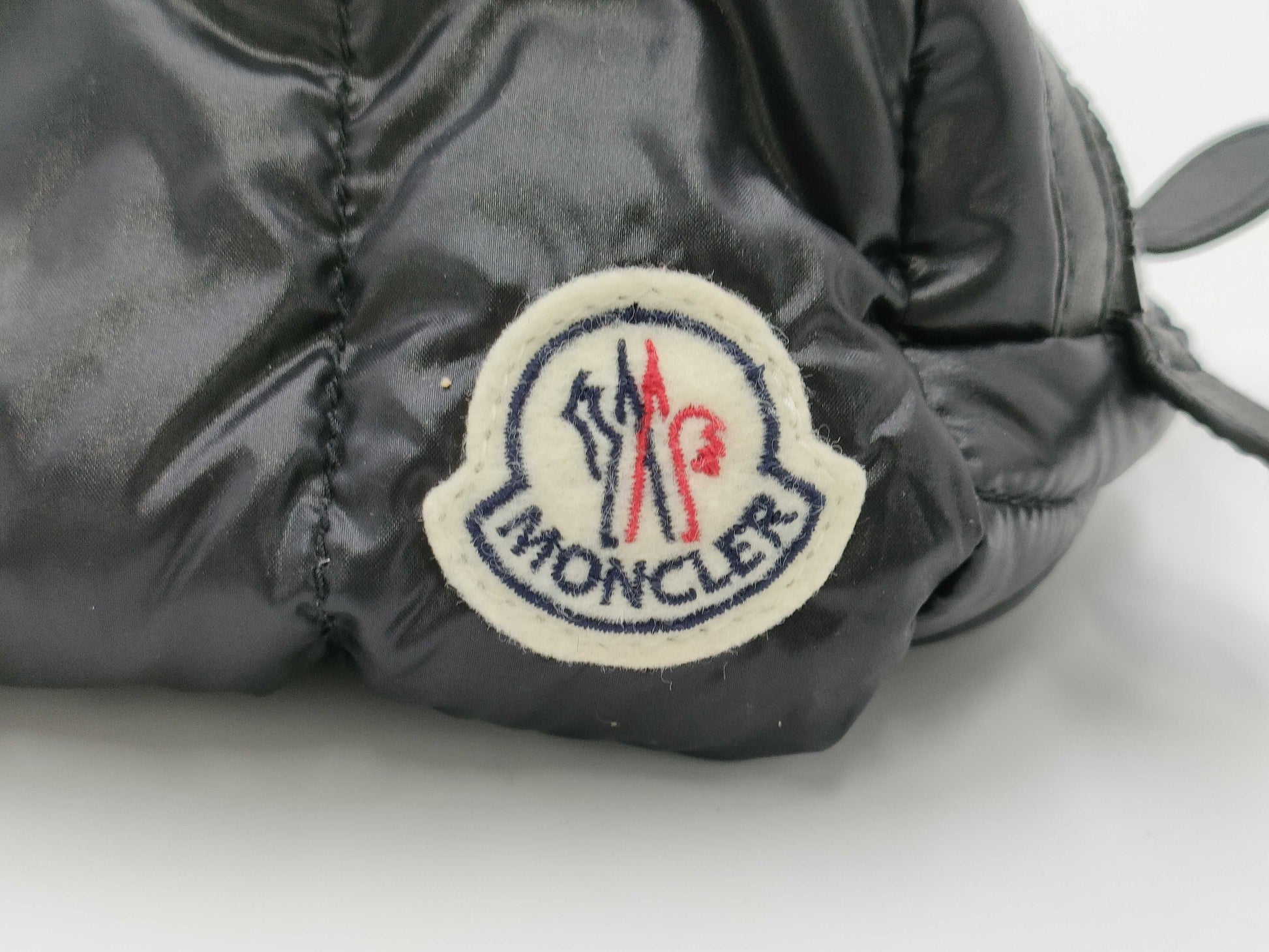 MONCLER nylon pouch and other accessories