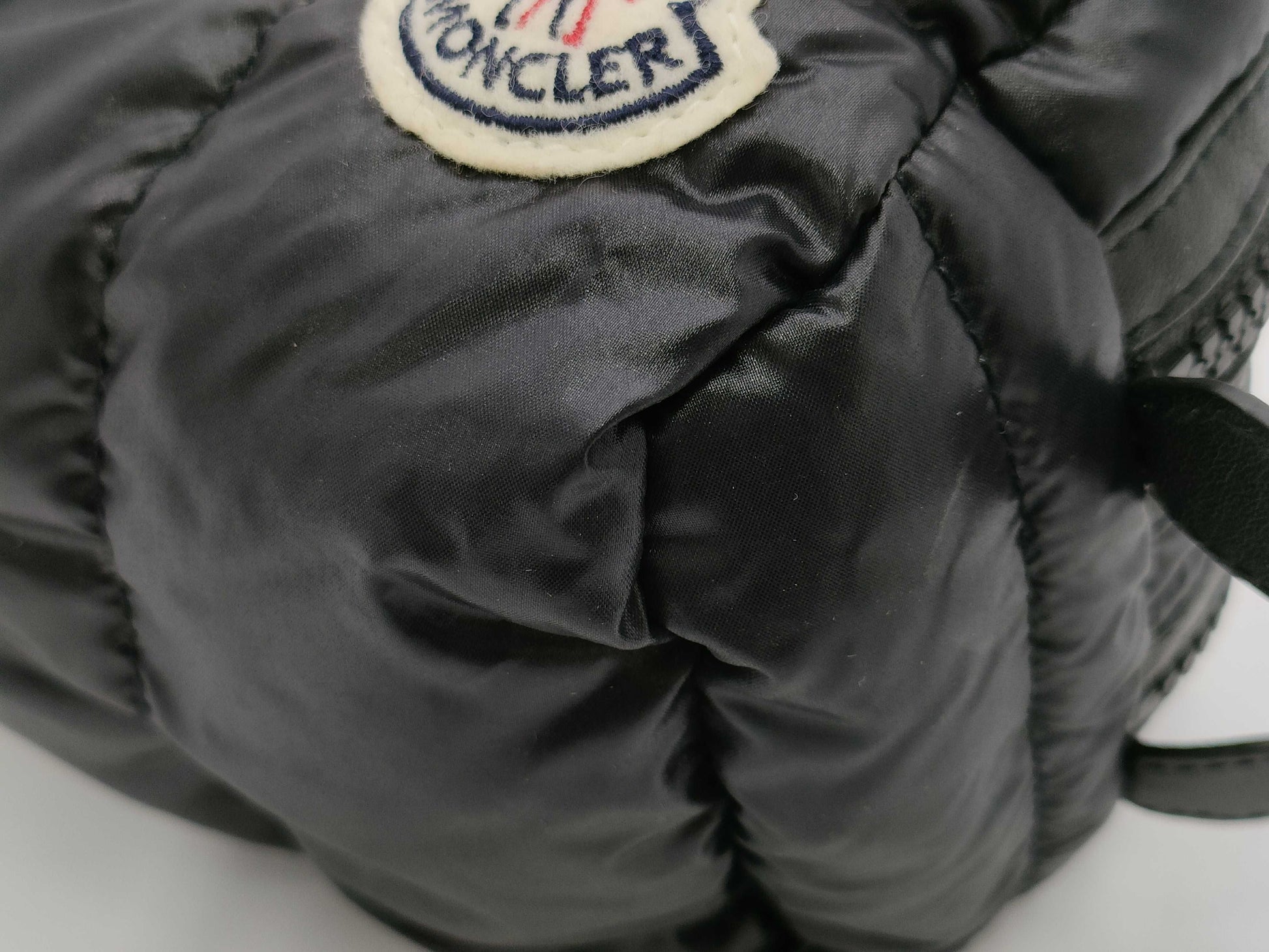 MONCLER nylon pouch and other accessories