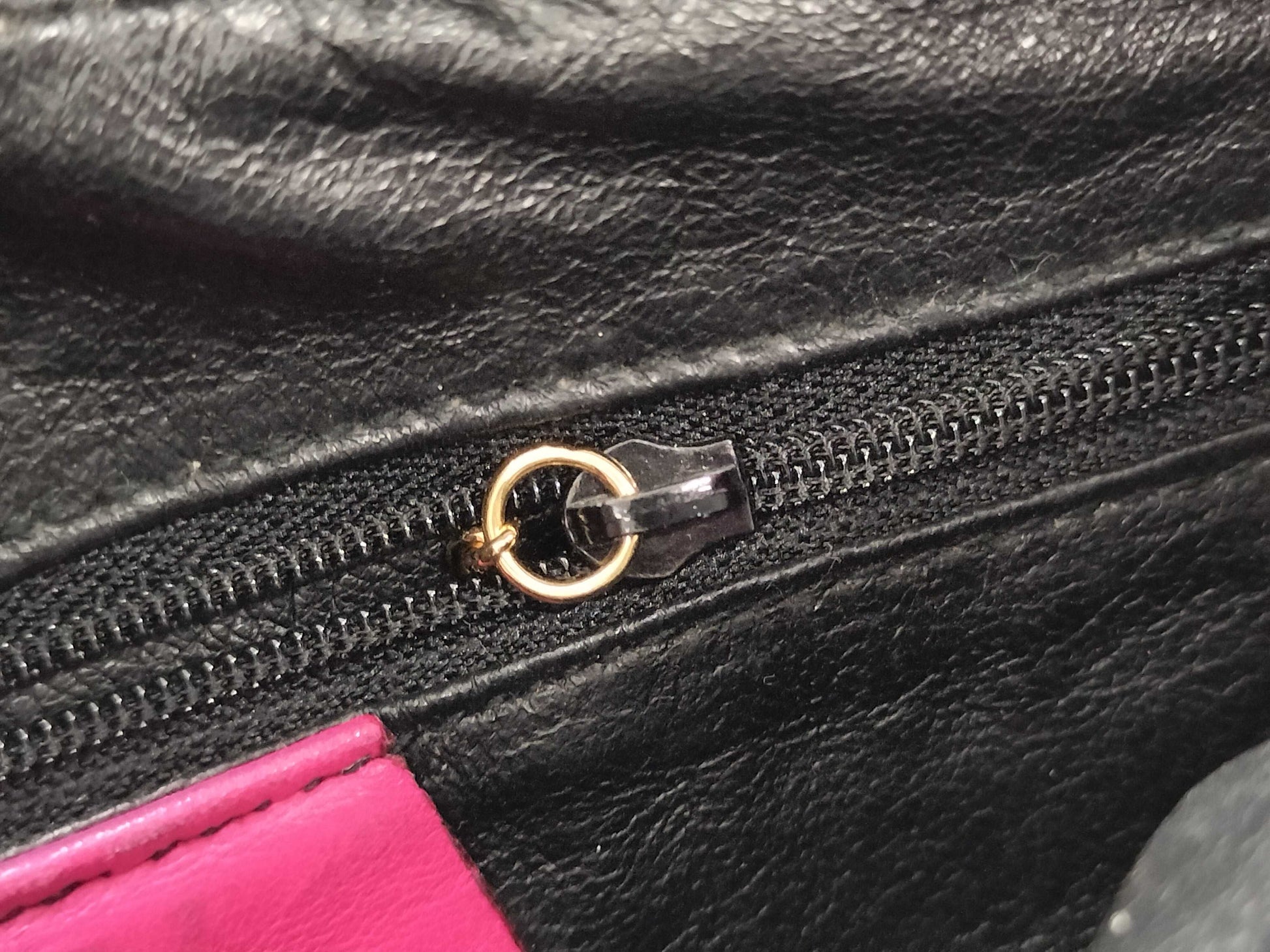GUCCI 007-3444-0221 Suede Shoulder Bag Pink