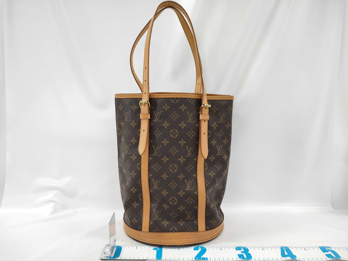 LOUIS VUITTON FL1011 Monogram Bucket Tote Bag 