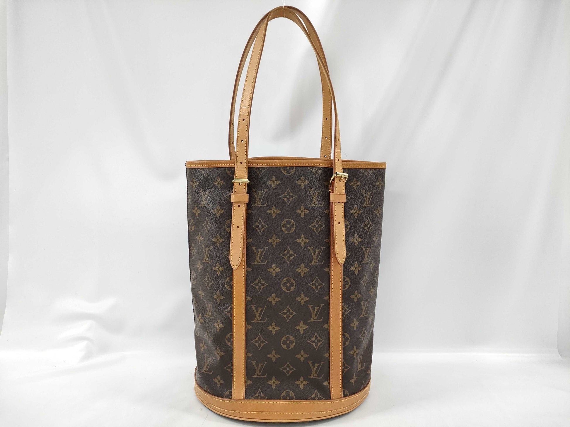 LOUIS VUITTON FL1011 Monogram Bucket Tote Bag 