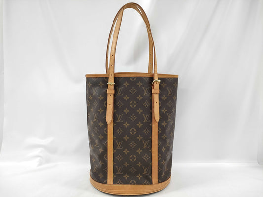 LOUIS VUITTON FL1011 Monogram Bucket Tote Bag 