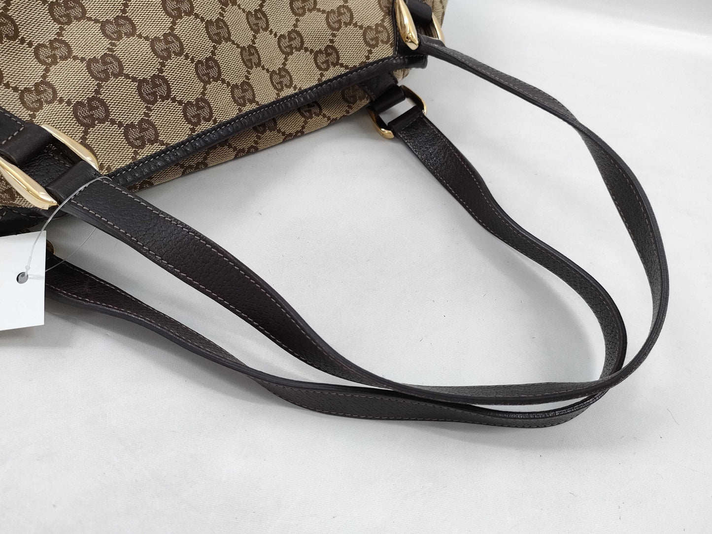 GUCCI GG Canvas Handbag 130736 Handbag