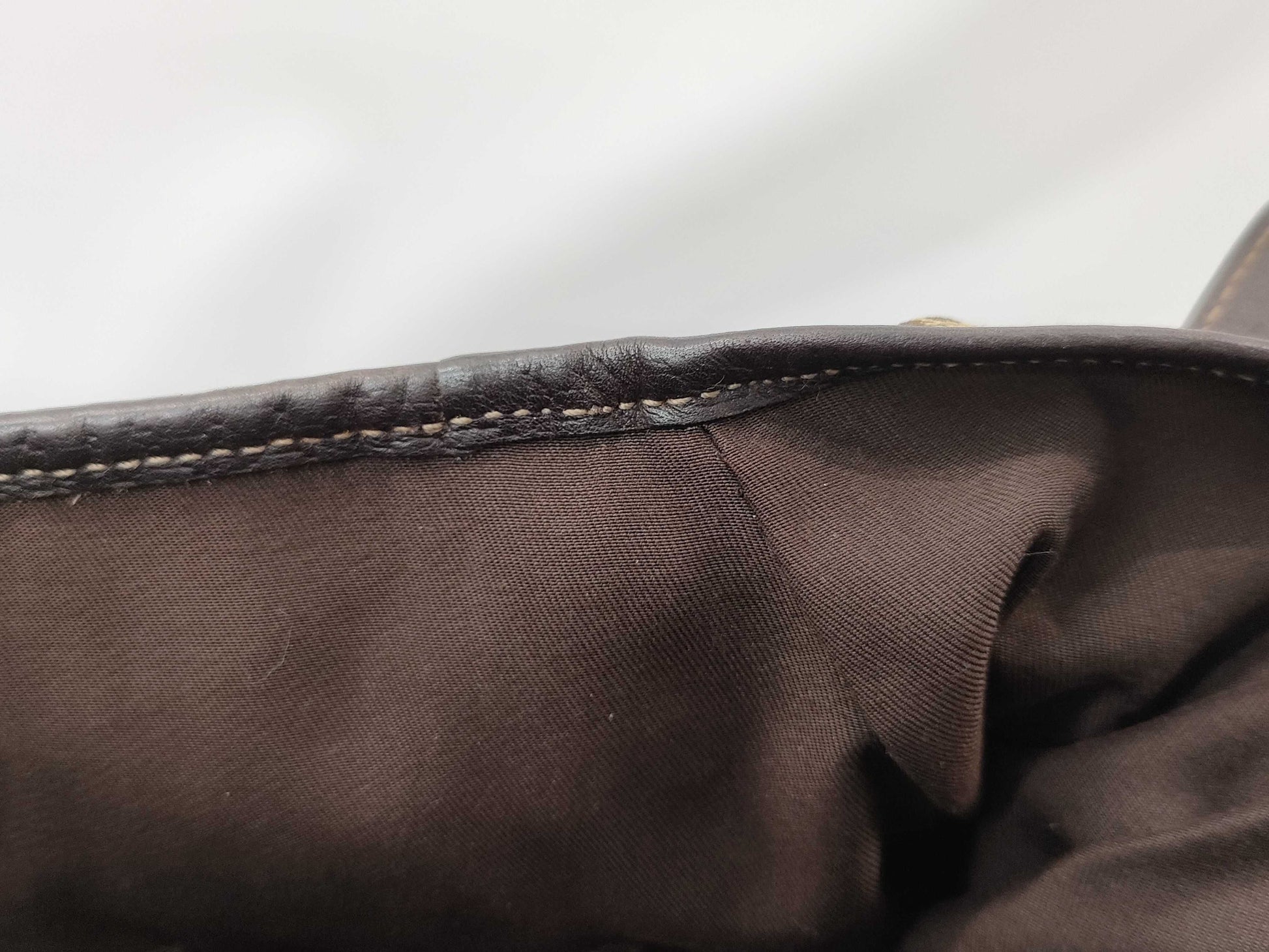 GUCCI GG Canvas Handbag 130736 Handbag