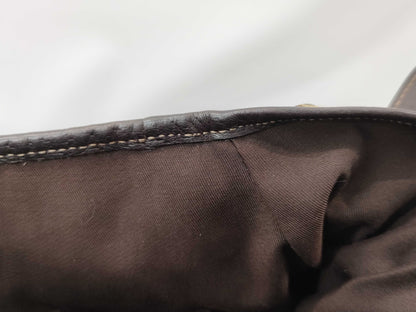 GUCCI GG Canvas Handbag 130736 Handbag