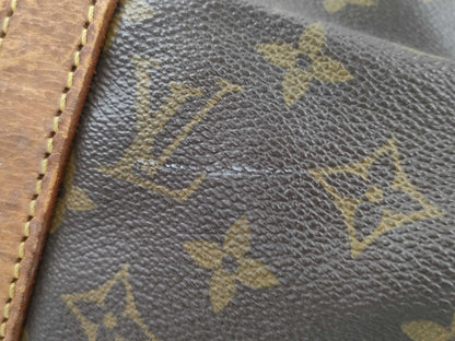 LOUIS VUITTON Monogram Sax Souple Large Boston Bag