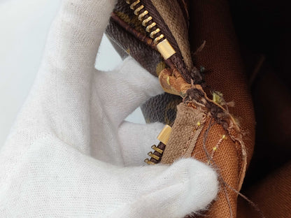 LOUIS VUITTON Monogram Sax Souple Boston Bag