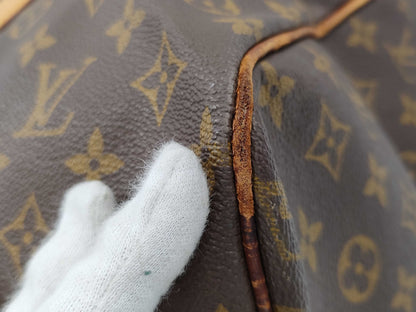 LOUIS VUITTON Monogram Sax Souple Boston Bag