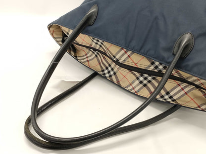 BURBERRY Blue Tote Bag
