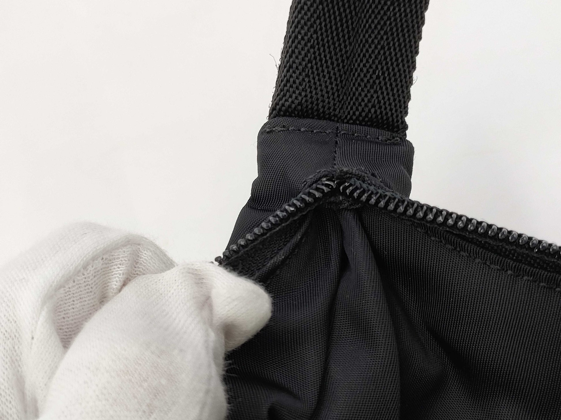 PRADA nylon mini handbag