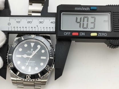 ROLEX 114060 46HQ2149 Black Dial Men's Watch