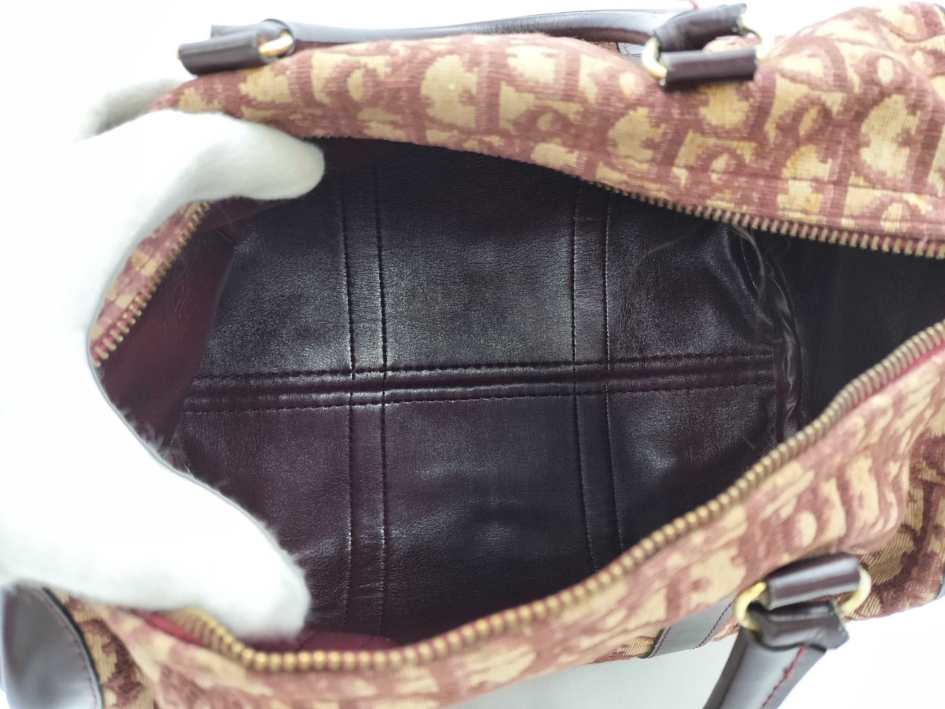 Dior Trotter Mini Boston Bag Red Boston Bag
