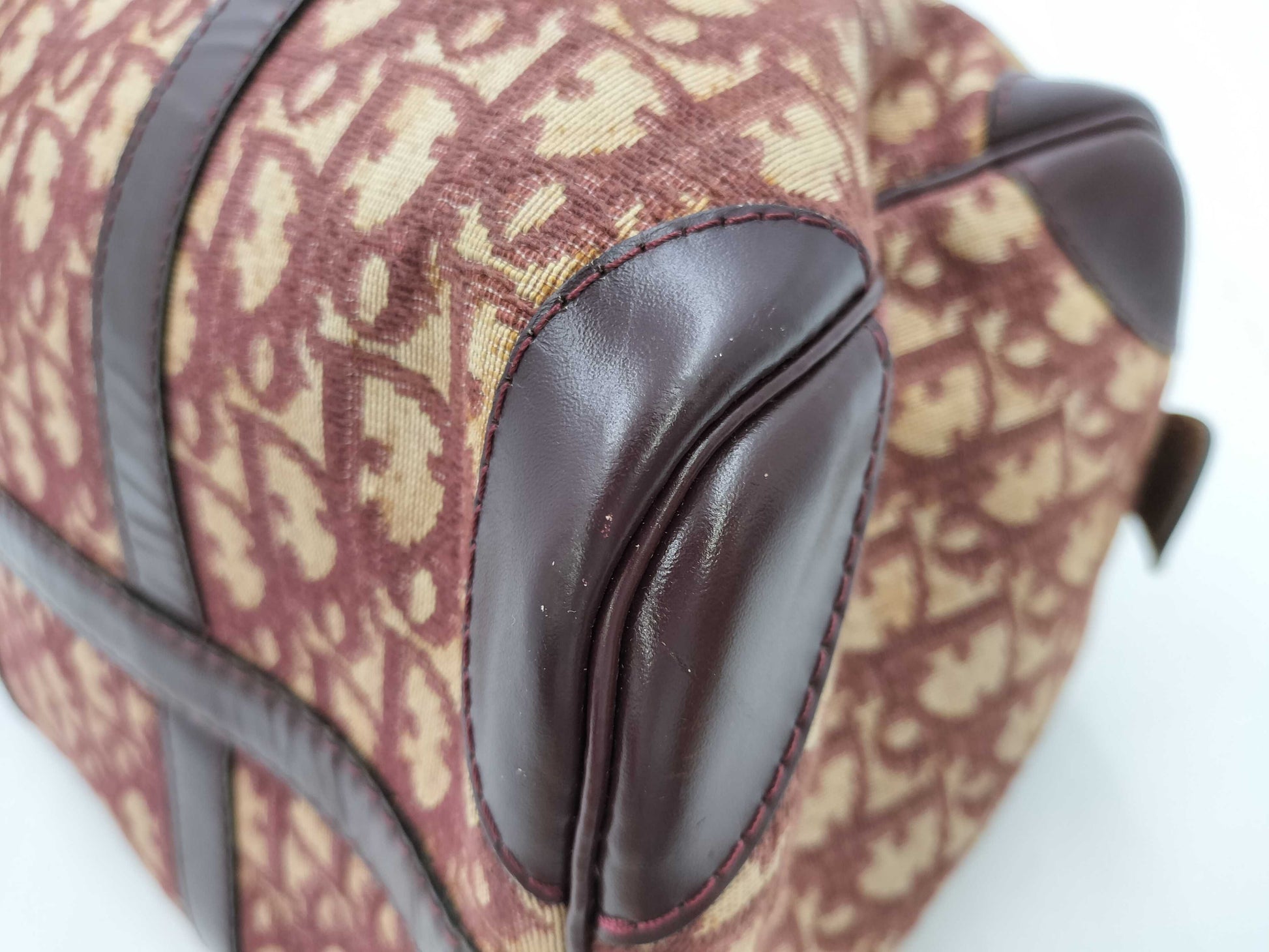 Dior Trotter Mini Boston Bag Red Boston Bag