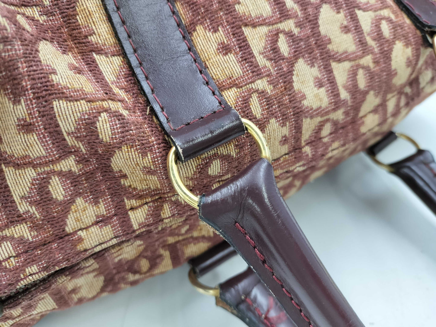 Dior Trotter Mini Boston Bag Red Boston Bag