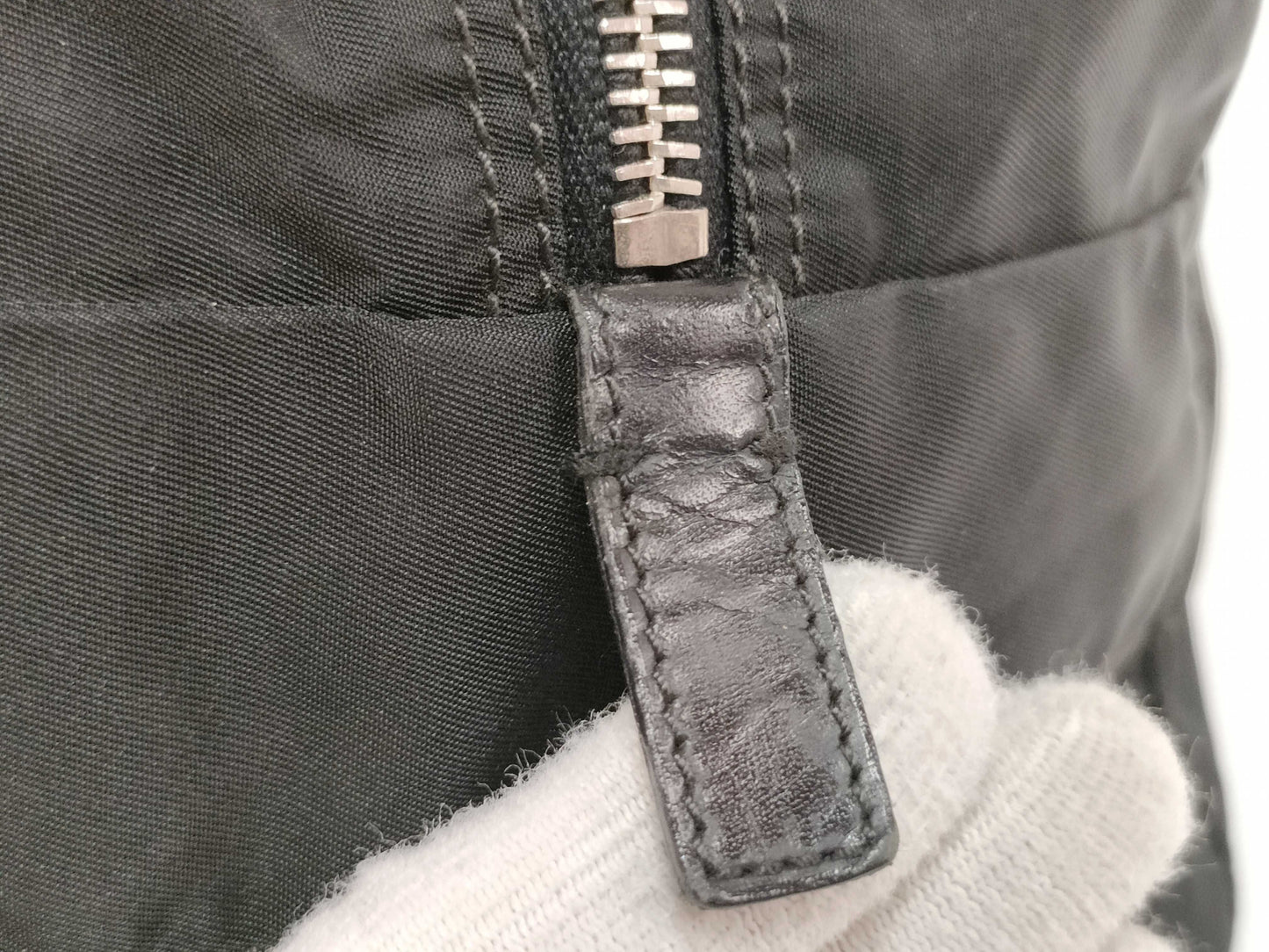 PRADA nylon tote handbag
