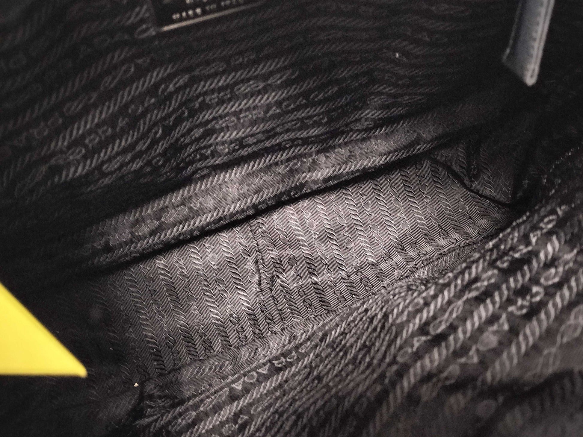 PRADA nylon plastic shoulder bag