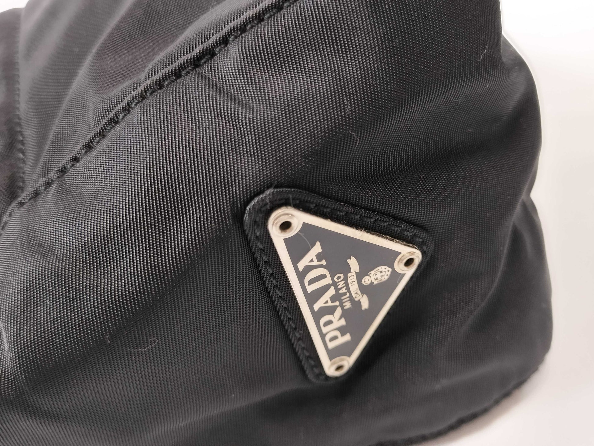 PRADA nylon plastic shoulder bag