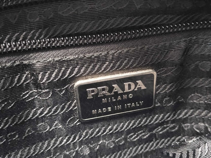 PRADA nylon plastic shoulder bag