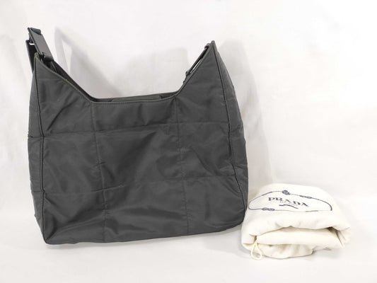 PRADA nylon plastic shoulder bag