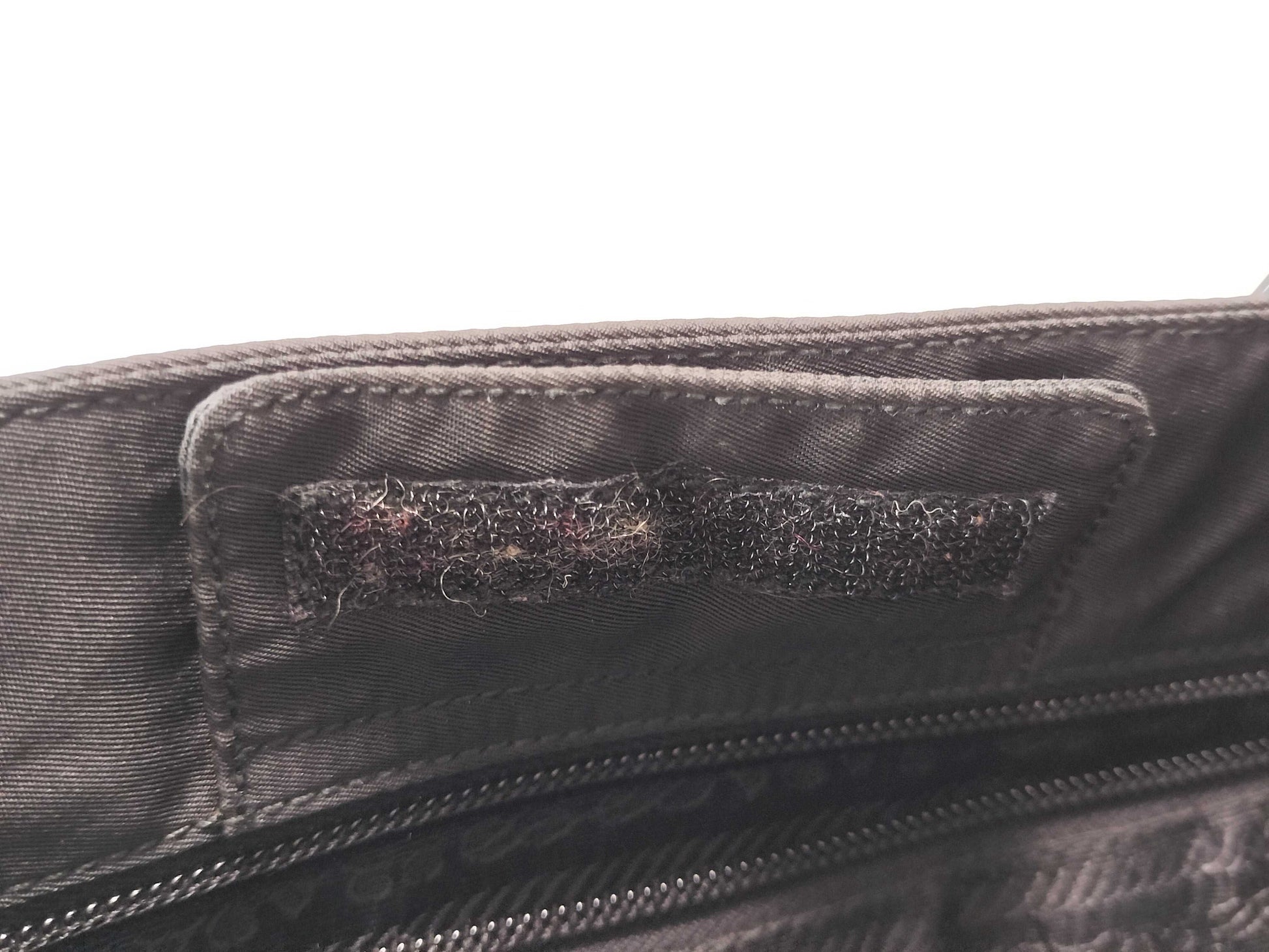 PRADA nylon plastic shoulder bag