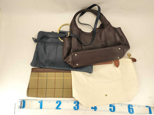 BURBERRY Longchamp etc. 4 tote bags in total