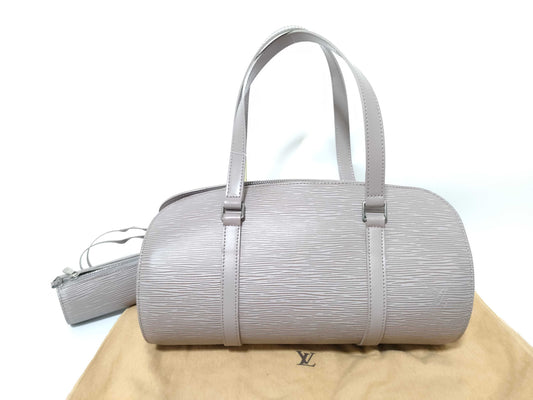 LOUIS VUITTON Epi Soufflot Handbag with Pouch