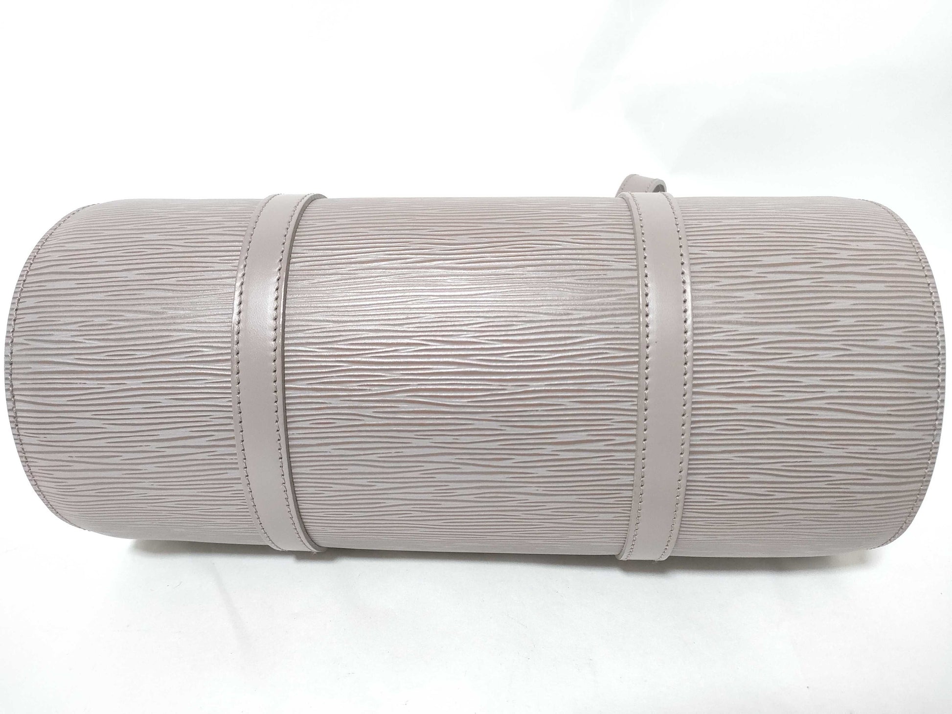 LOUIS VUITTON Epi Soufflot Handbag with Pouch