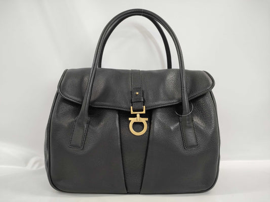 Salvatore Ferragamo Gancini AB-21 6394 Handbag Tote Bag