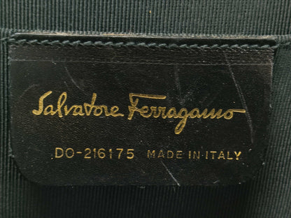 Salvatore Ferragamo Gancini Rattan Chain Shoulder Bag