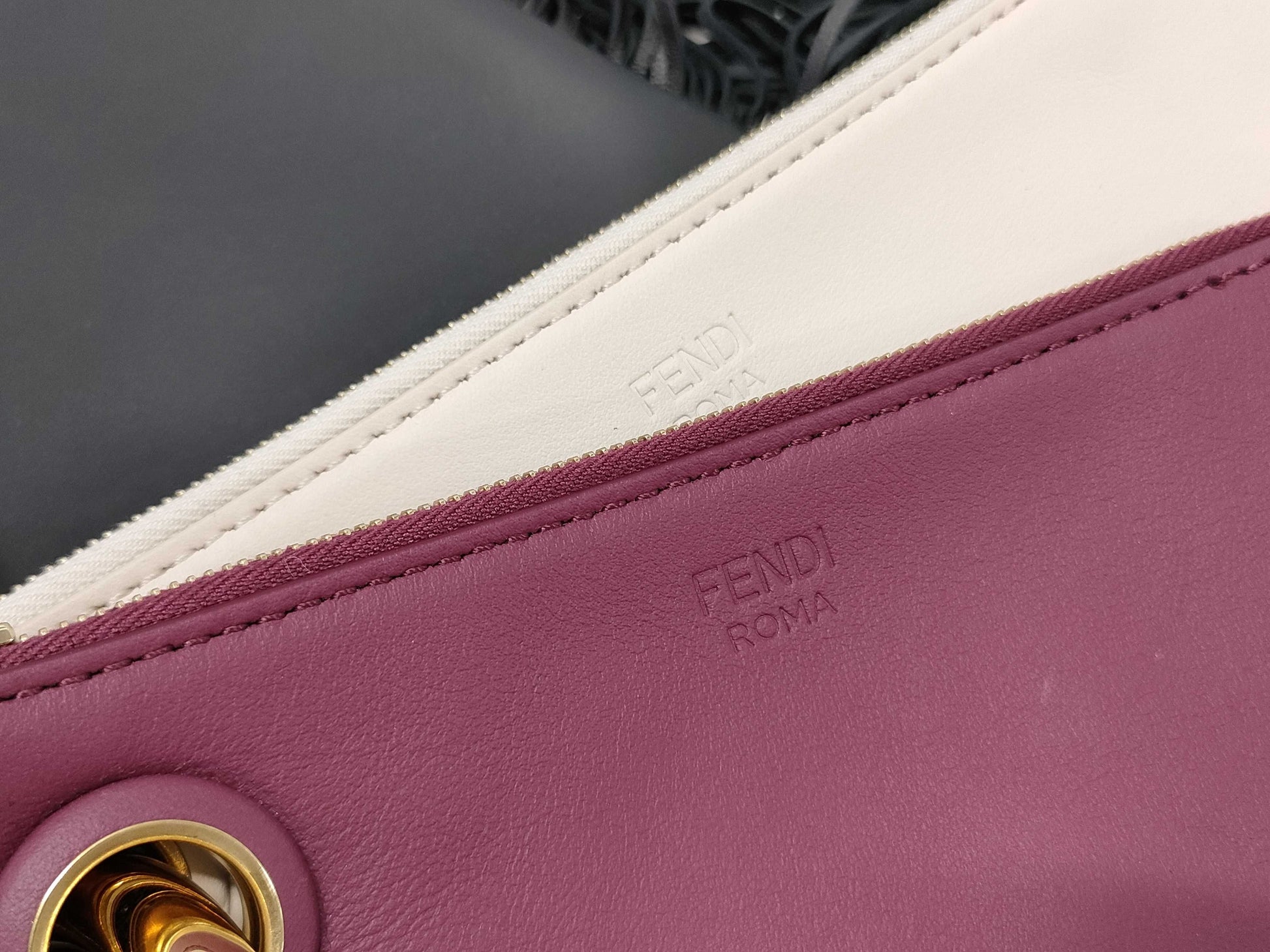 FENDI Triple Pouch Pouch