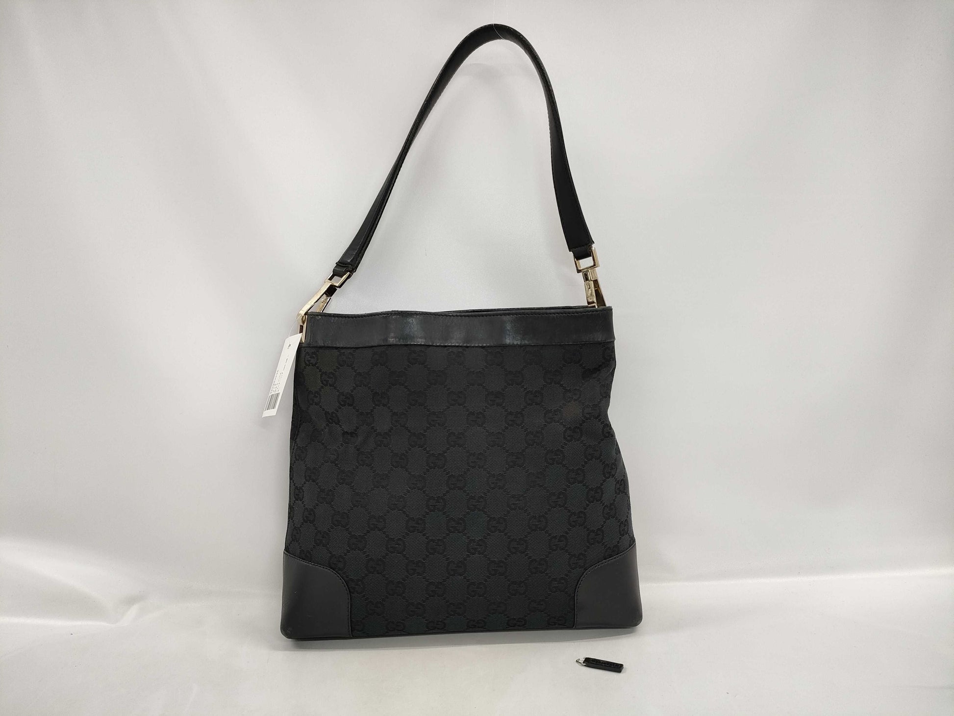 GUCCI GG Canvas Shoulder Bag 33900 GG Pattern Leather Shoulder Bag