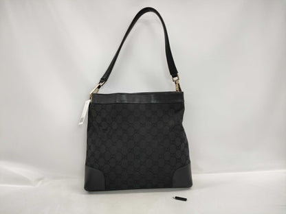 GUCCI GG Canvas Shoulder Bag 33900 GG Pattern Leather Shoulder Bag