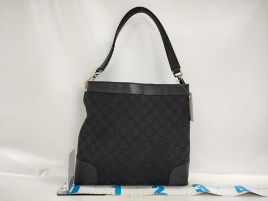 GUCCI GG Canvas Shoulder Bag 33900 GG Pattern Leather Shoulder Bag