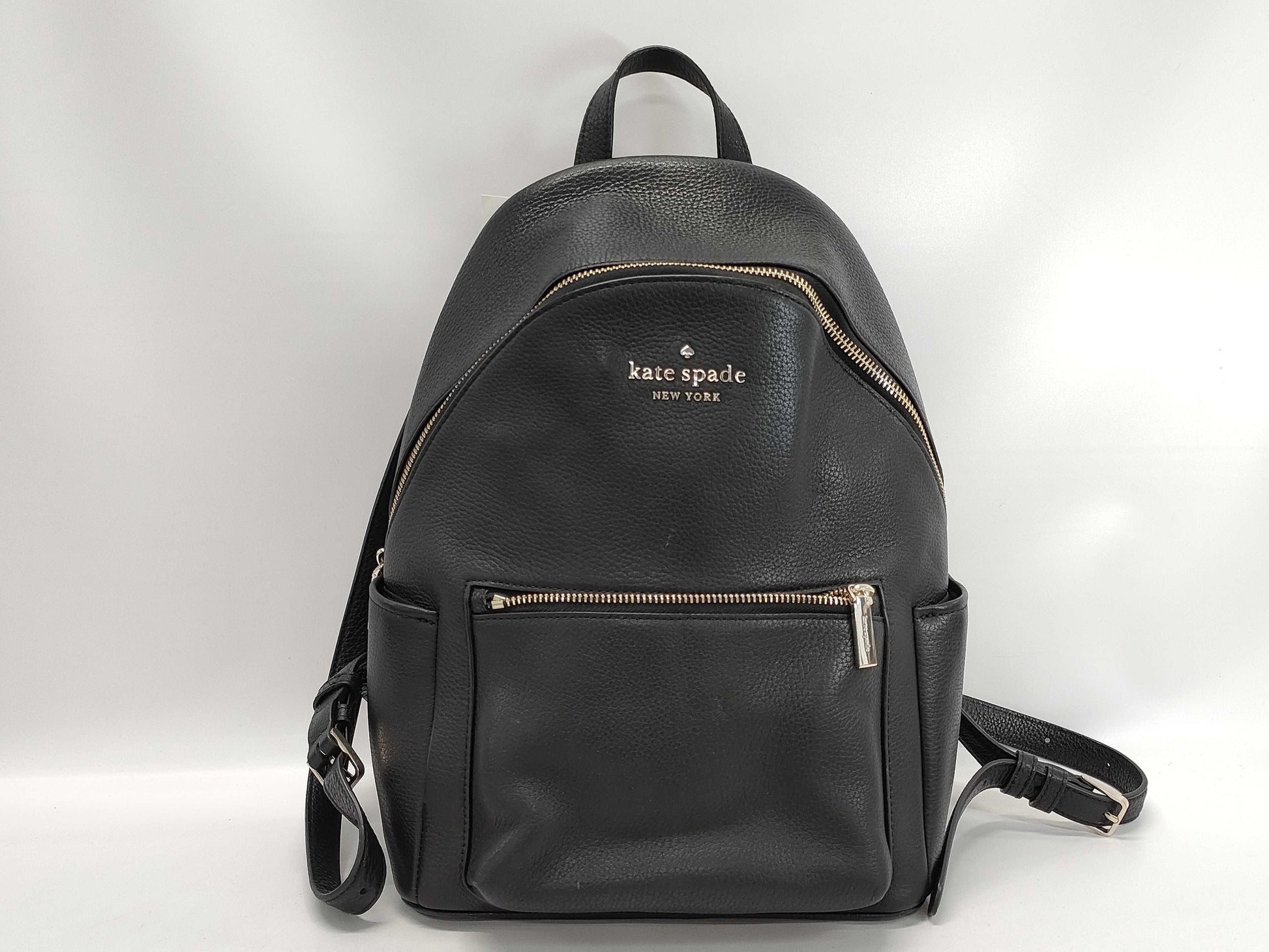Kate Spade Leather Backpack Black Backpack